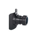 McA Black Mechanical Soil Pipe Boss Connector BOSSCONN82Z-BL