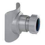 McA Grey Mechanical Soil Pipe Boss Connector BOSSCONN82Z-GR