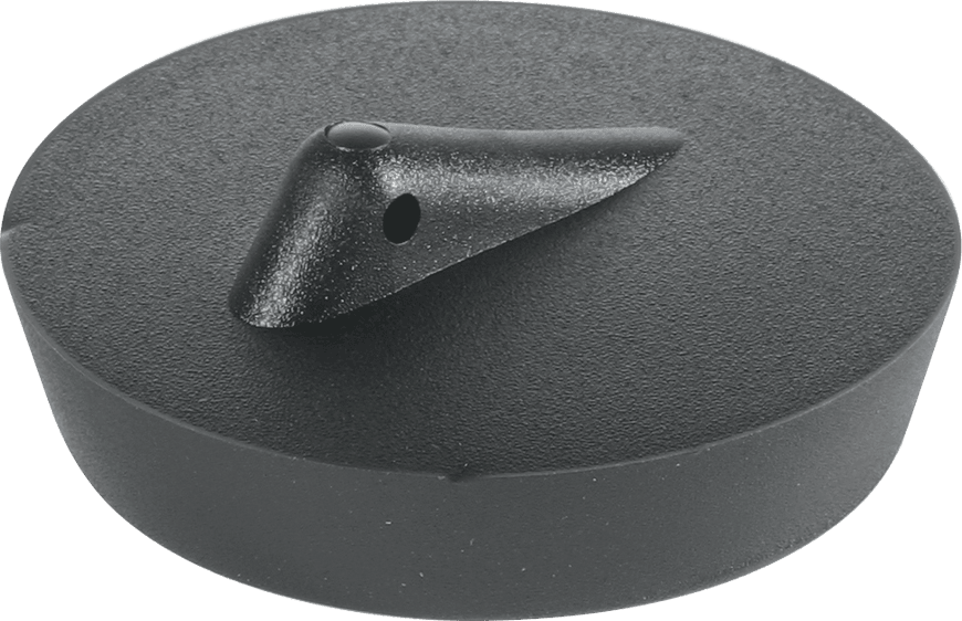 Product image for SKU 62024019 McA Black PVC Plug 2.25" BP5 - Image 1