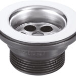 McA 1 1/2" Centre Pin Bath Waste 70mm SS Flange BSW15PC