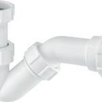 McA 19mm Water Seal Adj Inlet Tubular Swivel 'P' Trap BT2