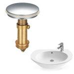 McA Indian Ivory Handle Sink Or Bath Plug CARD-10