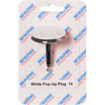 McA White Pop-Up Plug CARD-14