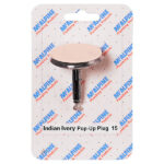 McA Indian Ivory Pop-Up Plug CARD-15