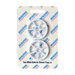 McA Two Chrome Plated Grids For Shower Traps CARD-32