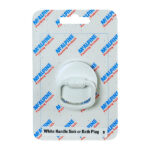 McA White Handle Sink Or Bath Plug CARD-9