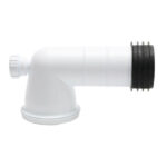OPELLA WC pan 90 deg connector with boss