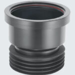 McALPINE drain connector - black DC1BL