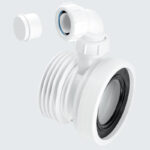 McALPINE pan conn strt w/boss WCCON1V