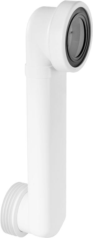 Product image for SKU 62035317 McAlpine 400mm Offset ABS WC Connector - Image 1