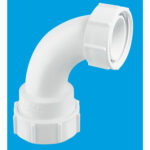 McA Multifit 90 Deg Bend 1.25"x BSP Loose Swivel Nut S5M