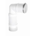 McA Long 90 Deg Bent BTW Flex WC Con 4" WC-CON8F-BTW