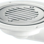 McA Round Untrapped Gully SS Cover 1.5" Solv x 75mm High USG3SS-SL-SC