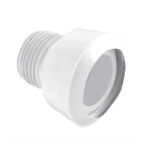 McAlpine MAC-3C WC conn - straight 75mm
