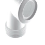 McAlpine MAC-8 WC conn - std 90 bend