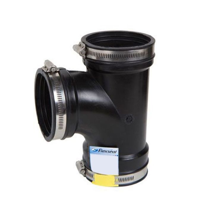 Product image for SKU 62038480 Flexi-Coup 30 - 38mm (11/4") 90 Deg Plumbing Tees - Image 1