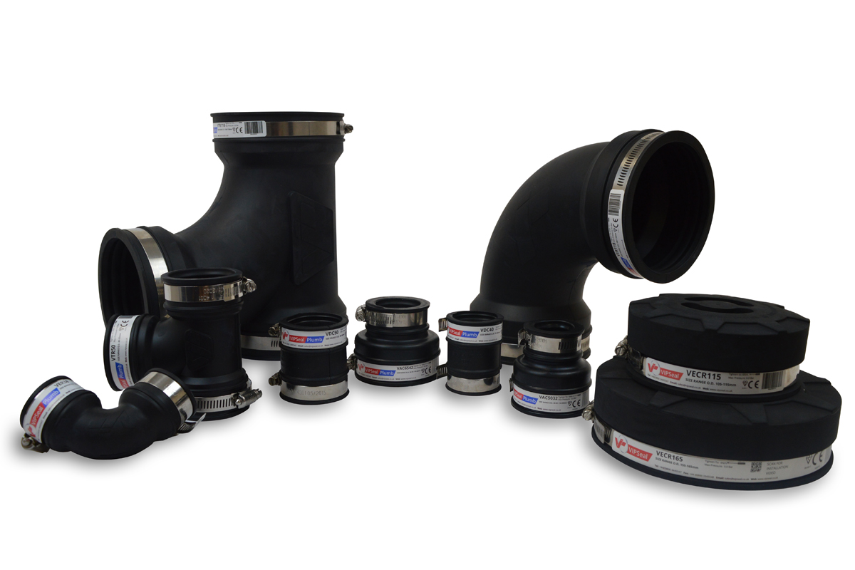 Product image for SKU 62038486 Flexi-Coup 110 - 35mm / 55mm Rainwater/Waste Adaptors - Image 1