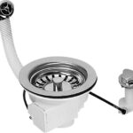McA 11/2" Pop-UP Basket Strainer Waste 113mm SS Flange CP PUFS113-CP