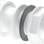 McA 3/4" Straight Overflow Tank Connector R4