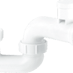 McA 50mm Water Seal Anti-Syphon 1 1/2" Outlet Bath Trap SMP10V