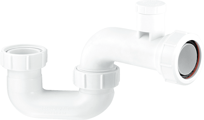 Product image for SKU 62065394 McA 50mm Water Seal Anti-Syphon 1 1/2" Outlet Bath Trap SMP10V - Image 1