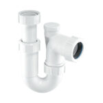 McA 1 1/4" x 75mm Water Seal Running Tubular Swivel 'P' Trap SR10V