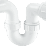 McA 75mm Water Seal Running Tubular Swivel 'S' Trap Multifit SS10