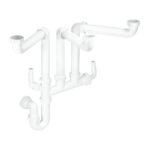 McA Three Bowl Space Saver Plumbing Kit SSK3