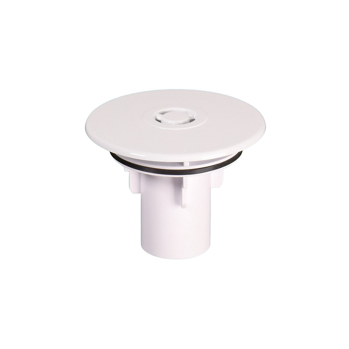 Product image for SKU 62065415 McA White Plastic Flange & Dip Tube ST90WHTOP+TUBE - Image 1