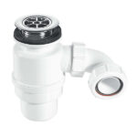 McA 80mm Water Seal Resealing Shower Trap With Multifit Outlet SRW10-M