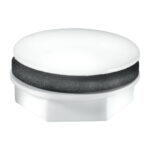 McA White Plastic Tap Hole Stopper 17mm Long Thread TAPSTOP-WH