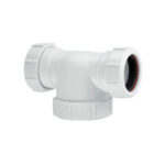 McA 1 1/2" x 20mm Water Seal Running Tubular 'P' Trap TRSH10