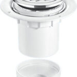 McA 75mm Water Seal Trapped Gully Tile/Grating With Rem Grid TSG2-R125
