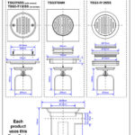 McA 75mm Water Seal Trapped Gully Tile/Grating TSG3-R125SS