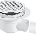 McA 50mm Water Seal Trapped Gully Tile/Grating TSG50-R125SS