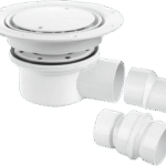 McA Two Piece 50mm Water Seal Gully Clamp Ring & Cvr TSG52WH-NSC
