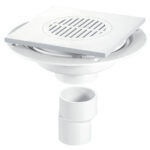 McA Untrapped Gully With 2" Vertical Outlet USG2T6WH