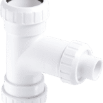 McA 1 1/2" x 1 1/2" x 3/4" Surefit Swept Tee With 19mm Pushfit Br V23L