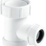 McA Tee Piece 1/2" BSP Nut Universal Connection V33S-22