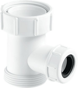 Product image for SKU 62065610 McA Tee Piece 1/2" BSP Nut Universal Connection V33S-22 - Image 1