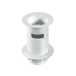 McA 1 1/4" Backnut Slotted Washer Plastic Basin Waste W1C