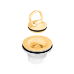 McA 1 1/2" Centre Pink Sink Waste Indiaon Ivory W9PH-II