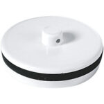 McA 1 3/4" White Plastic Plug With Rubber Seal WP2
