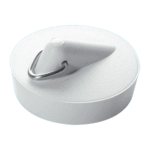 McA 1 1/2" White PVC Plug With Triangle WP3T