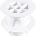 McA 1 1/4" Urinal Waste 60mm Flush Flange x 56mm Tall WU1S