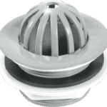 McA 1 2" Urinal Waste 85mm Flush Flange x 56mm Tall WU20