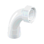 McA 2" 90 Degree Bend BSP Male Thread Z1