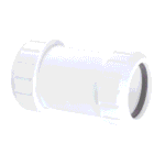 McA 2" Surefit Straight Connector Z18L