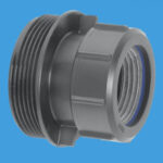 McA Straight Connector 1 1/2" Multifit x 2" BSP Male Thread ZT31M