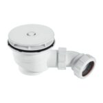 McAlpine ST90WH10 11/2 x 90mm Shower Trap WH Plastic 50mm Water Seal